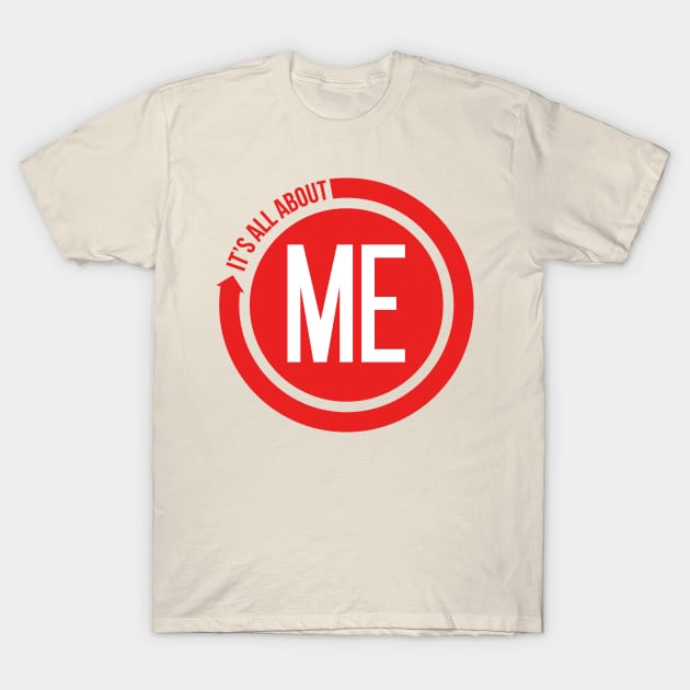 It's ALL about ME T-Shirt by upursleeve